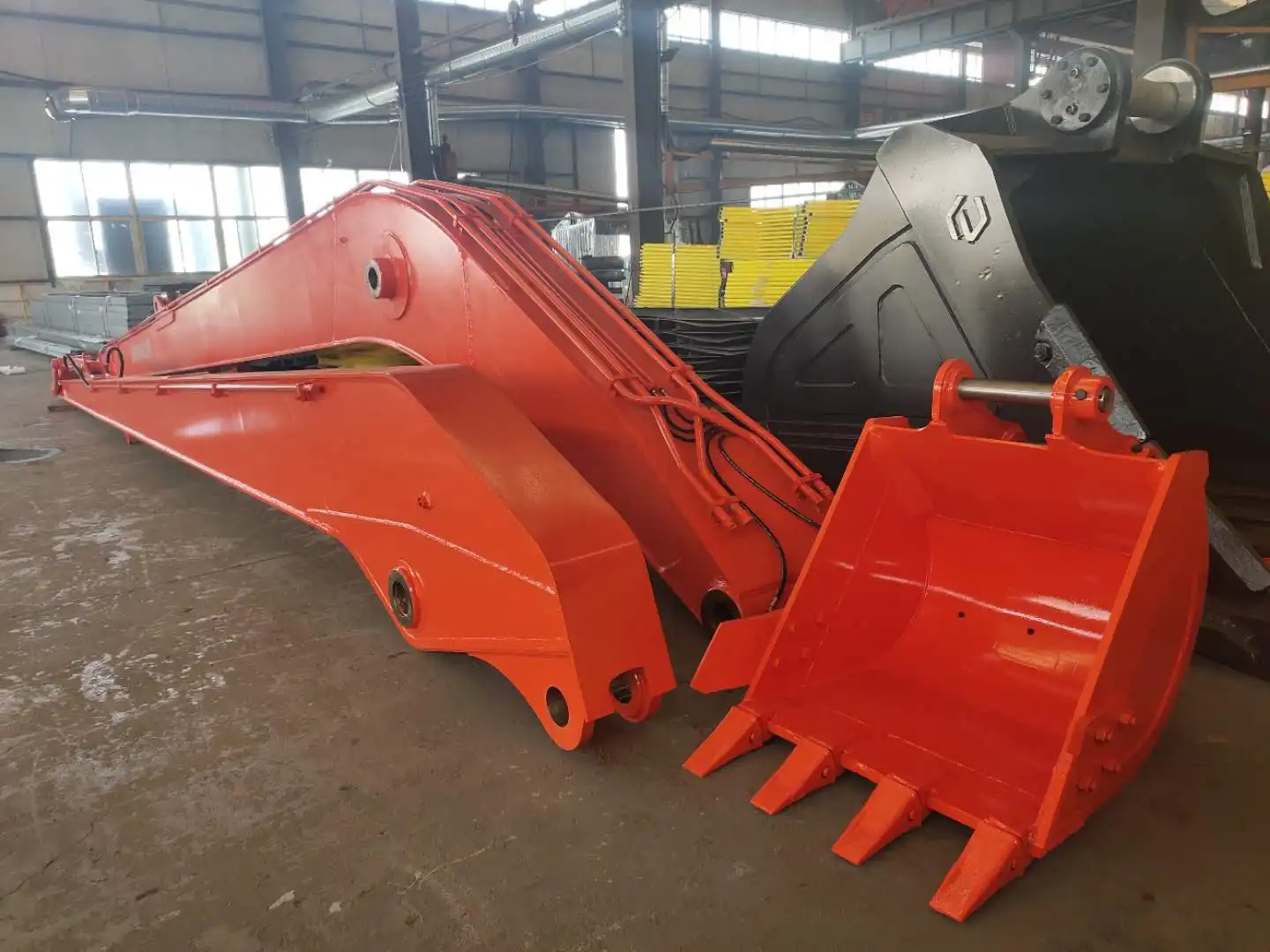 Design Process of Long Reach Boom for Hitachi Excavator